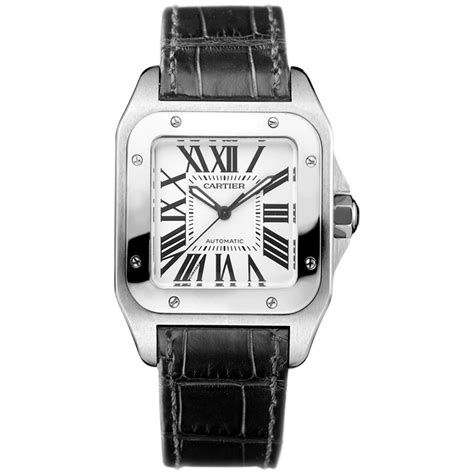 cartier santos 38 mm|cartier santos 100 usato.